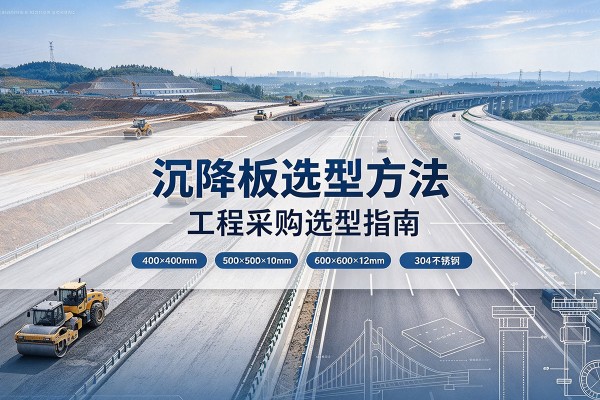 驿城沉降板选择方法
