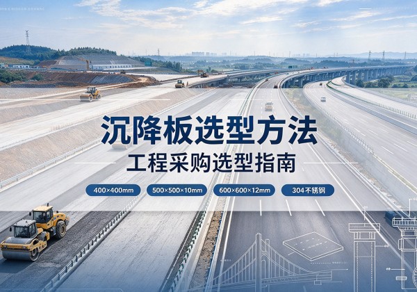 驿城沉降板选择方法
